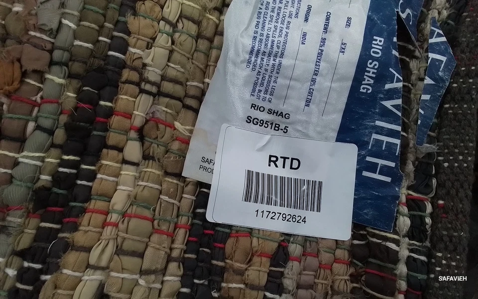 BROWN / MULTI 5'-0" x 8'-0" Flaw in Rug, Reduced Price 1172792624 SG951B-5 - Image 4 of 4