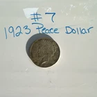 1923 Peace Dollar $1 Silver Coin Circulated Business Strike Uncertified Ungraded