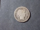 A Lot of one  silver Barber dimes dated  1905-O  Good+Cond set RGR 563