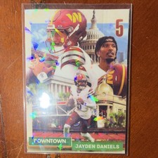 Legendary Customs 2025 Downtown Jayden Daniels Commanders Rookie Card #5