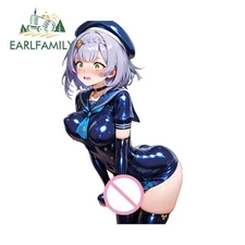 EARLFAMILY Noelle Futa Car Sticker Surfboard Glass Artistic Truck SUV Decal