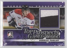 2012 ITG Heroes and Prospects Top Game-Used Silver Derrick Pouliot #TPGU-07 2d8