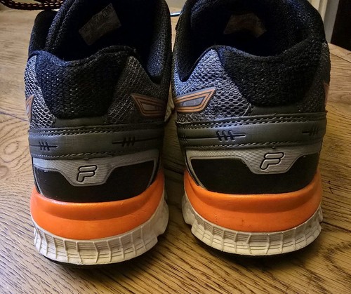 Fila ~ Herren Größe 10,5 ~ grau/orange ~ Sneaker - Bild 6 von 11