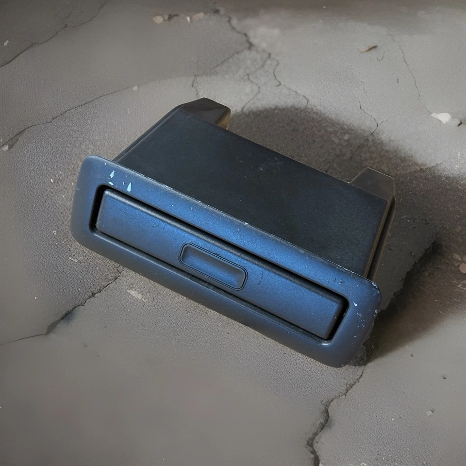 BMW E38 740il 750iL Asiento Trasero Doble Portavasos Negro XLNT ESTADO FUNCIONANDO 1 TOQUE Foto 2 de 4