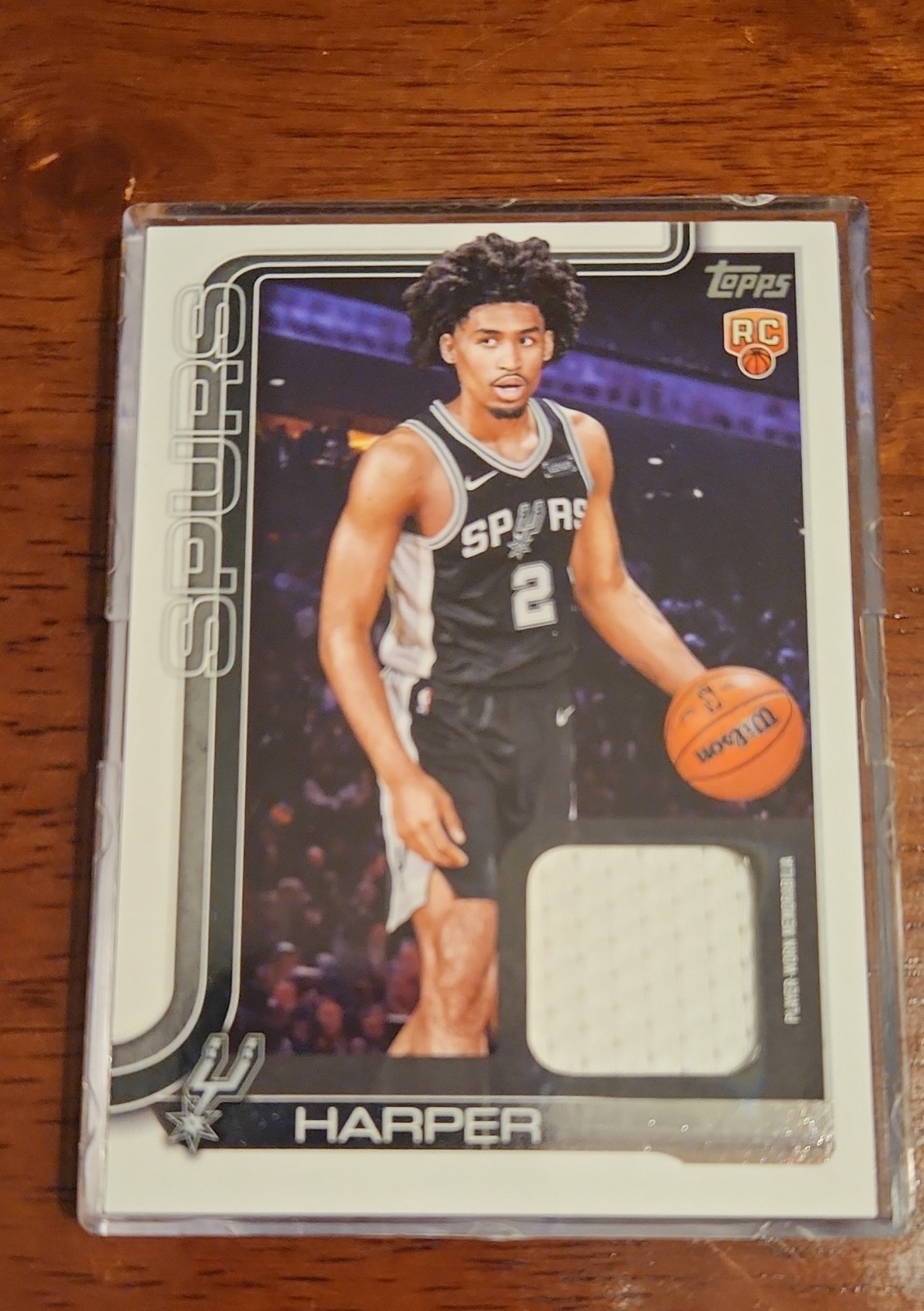 Dylan HARPER 2025-26 Topps - Flagship Real One Relics #FRO-DH RC