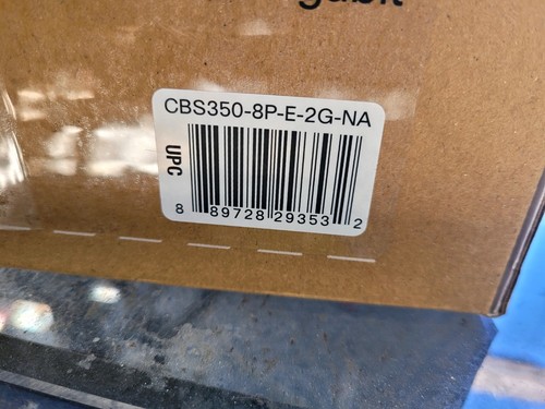 NEW Cisco CBS350-8P-E-2G-NA 8-Port Gigabit PoE Managed Switch - Picture 5 of 6