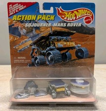 Hot Wheels Action Pack JPL Sojourner Mars Rover Vintage 1996 Vintage Mattel