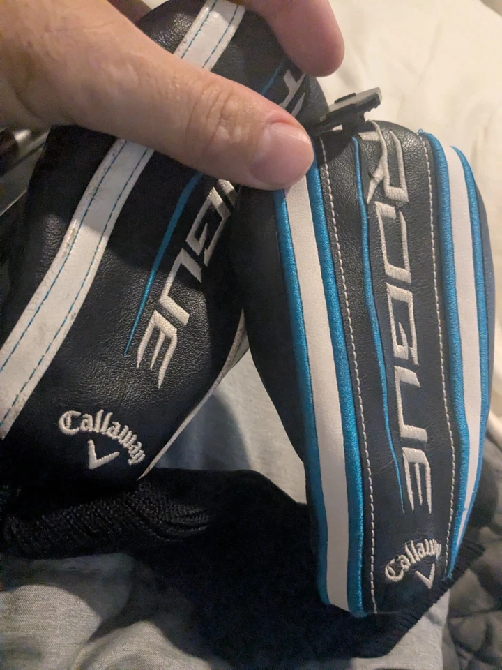 Women's  Left Callaway rogue hybrid set.4,5.24,27.ladies.headcovers - Image 2 of 4
