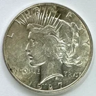 1927-D Peace Dollar, Uncertified, NR