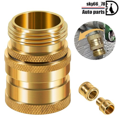 #ad #ad for Dramm 22729 Heavy Duty Brass Hose Coupler Quick Disconnect Connector 3 4quot; $16.69