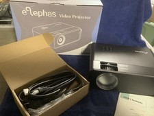 Elephas Full HD 1080P Portable Home Theater Movie Video Mini Projector W13