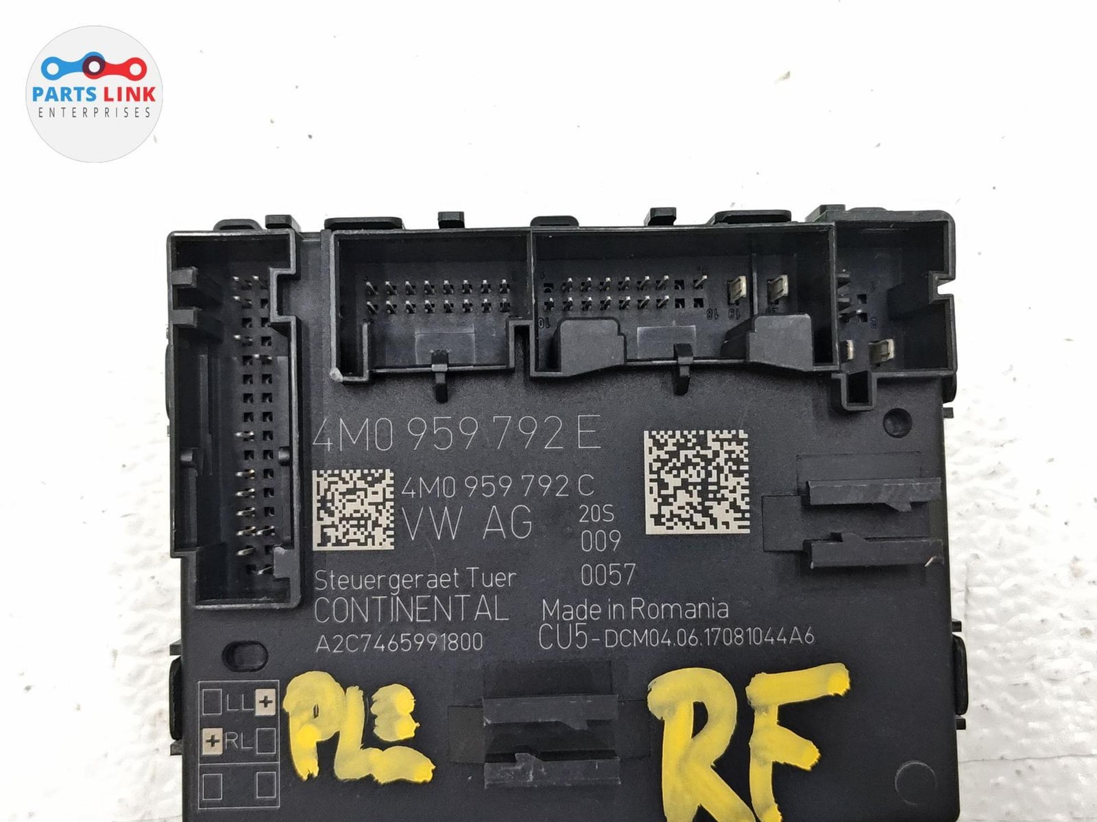 Bentley Bentayga 2017-2018 Front Right Door control module