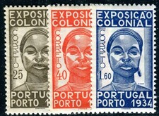PORTUGAL 1934 578-580 ** POSTFRISCH sehr SCHÖNER SATZ KOLONIALAUSSTELLUNG(09979