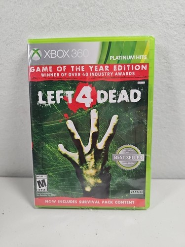 NEW Left 4 Dead Game of the Year Edition Microsoft Xbox 360 2009 SEALED