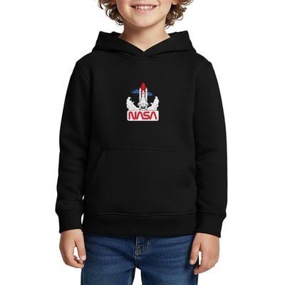 NASA Space Shuttle Start Grafik Kinder Premium Organic Hoodie