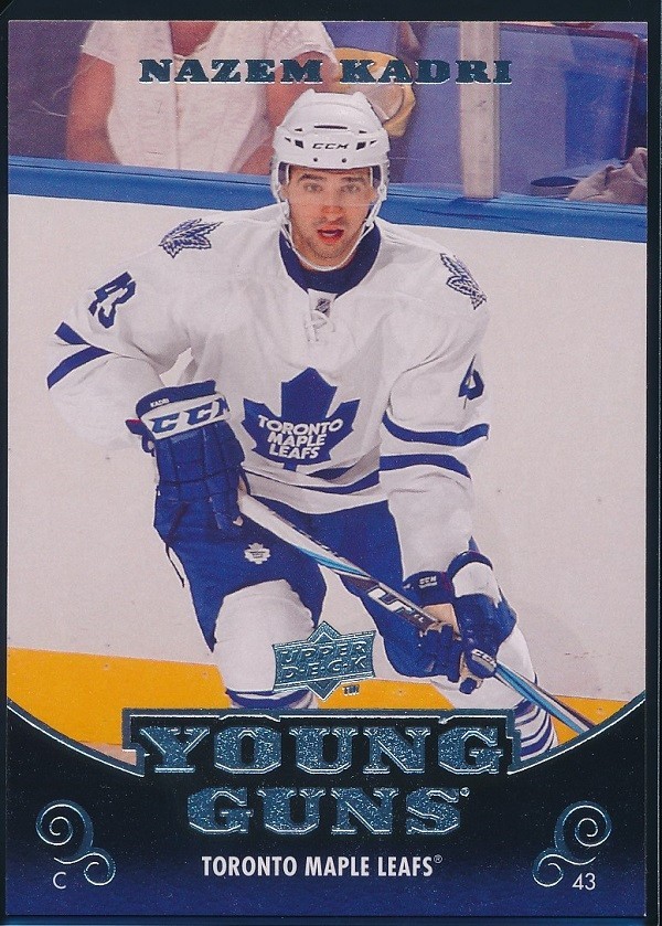 2010-11 Upper Deck #247 Nazem Kadri - Young Guns Rookie / RC NM-MT