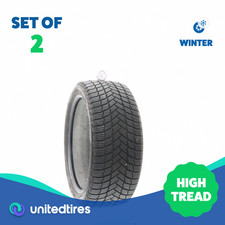 Set Of 2 Used 23540r18 Michelin X-ice Snow 95h - 832 Set Of 2 Used 23540r18 Michelin X-ice Snow 95h - 832