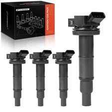 A-Premium Set of 4 Ignition Coil Pack Compatible with Toyota Corolla...