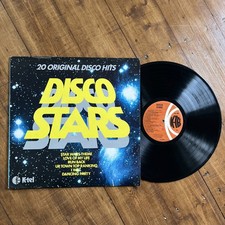 K-tel DISCO STARS 20 Original Hits LP Vinyl Record 70s Dance Music