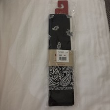 Levi's 2 Piece Bandana Set White And Black 100 Cotton NEW
