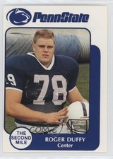 1989 The Second Mile Penn State Nittany Lions Roger Duffy #78 13zo