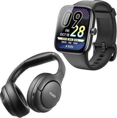AMOLED S7 Smart Watch 1.85'' Ultra-Clear Screen+Ht2 Hybrid Active Noise Cancellin