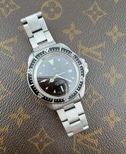 Zodiac Diver 200 Mt Stainless Steel Automatic Big Size Swiss Made