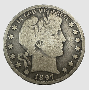 1897-O Barber Half Dollar 425