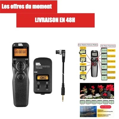 Pixel TW-283/DC0 Télécommande sans Fil pour Nikon - Déclencheur à Distance - Photo 1/4