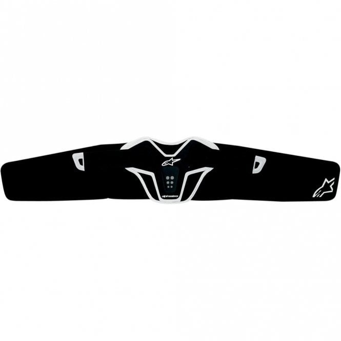 Alpinestars Adult Saturn MX Motocross Kidney Belt (Black/White)