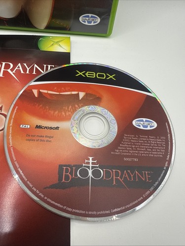 BloodRayne + Manual - Xbox Original - Tested & Working - Free Postage - Picture 2 of 8