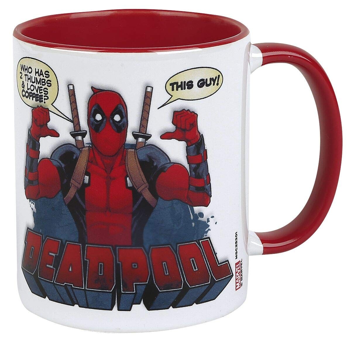 Deadpool MGC25301 Becher, Mehrfarbig