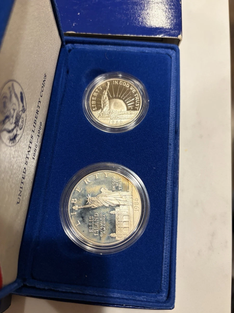 1986年 リバティ エリス島 25+ Ellis Island Liberty Coin 1986 for sale | Updated Oct 2026