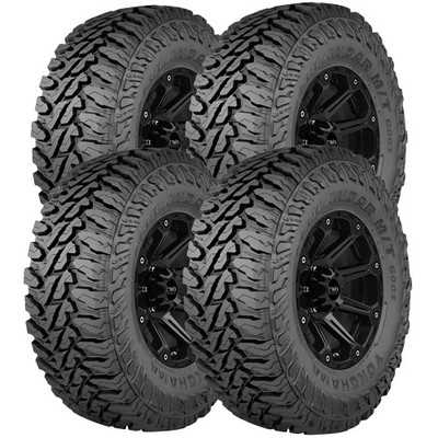 (QTY 4) 35x12.50R15LT Yokohama Geolandar M/T G003 113Q Load Range C Tires