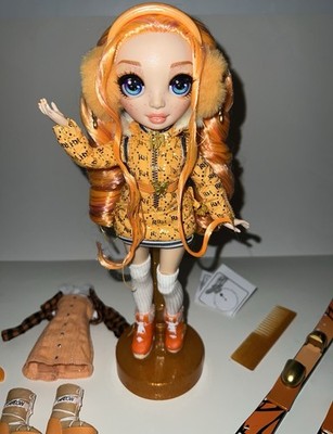 Rainbow High Winter Break Poppy Rowan Orange Ski New Snow MGA Fashion Doll 