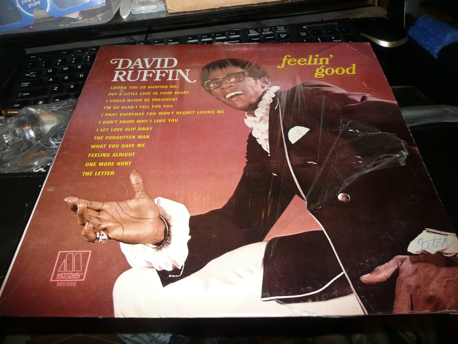 Record LP Soul David Ruffin on Motown Feelin Good VG++ | eBay