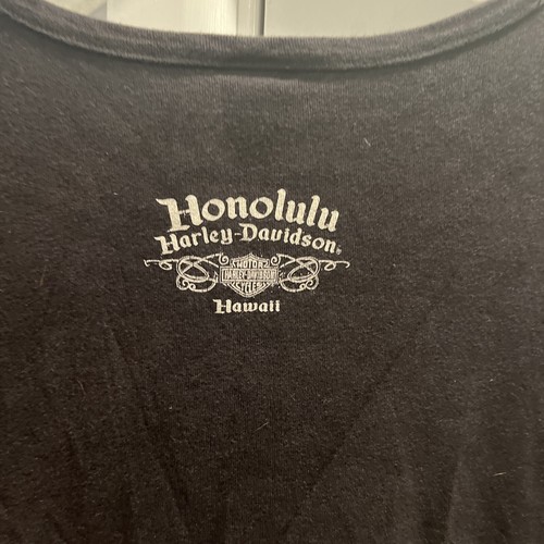 Harley Davidson Honolulu Hawaii long sleeve shirt girls Youth large - Picture 7 of 8