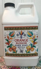 SICILIAN DERUTA ORANGE BLOSSOM LIQUID HAND SOAP REFILL 64 OZ HOME & BODY COMPANY
