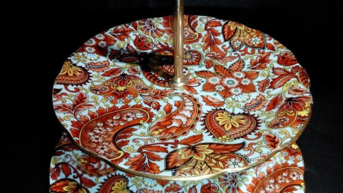 serviteur apéritifs porcelaine haute température BM France décor cachemire - Imagen 2 de 8