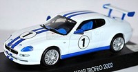 Maserati Trofeo 2002 Weiß-Blau White-Blue 1:43
