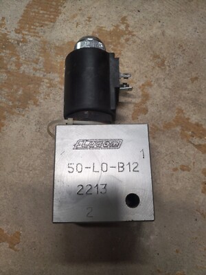 FLUCOM VDE0580 CLASS H SOLENOID VALVE 12 V DC 33W 2.75 A 50-L0-B12 2213