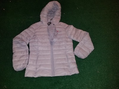 Women 's Hooded Packable Ultra Light Weight Duck Down Jacket Sportswear Puffer