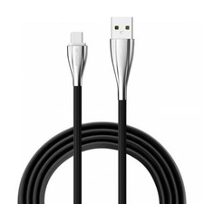 6FT LONG TYPE-C USB CABLE FAST CHARGE POWER CORD USB-C SYNC WIRE ZINC ALLOY R81