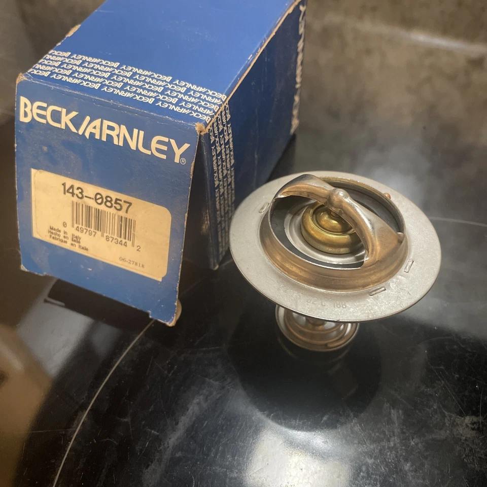 Termostato Beck Arnley 143-0857 para 06-10 Hyundai Kia Optima Rondo Santa Fe Foto 2 de 3