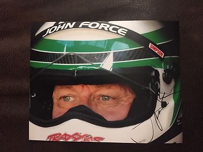 John Force Signed 8 X 10 Photo  Nhra Funny Car Autographed