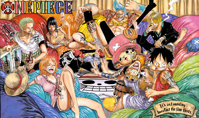 One Piece TCG Playmat | Straw Hat Pirates Crew | Anime TCG Mousepad | USA seller