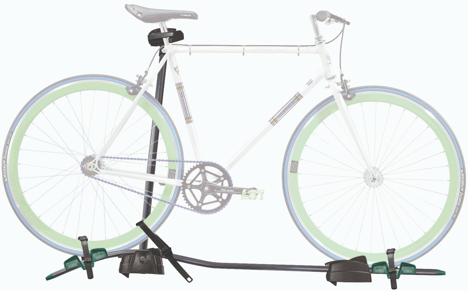 Portabici porta bici da tetto Peruzzo PURE INSTICT attacco telaio