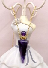 Collana Porta Profumo Ametista Viola 
