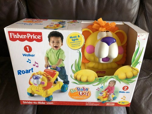 Lion Fisher Price Walker Ride 