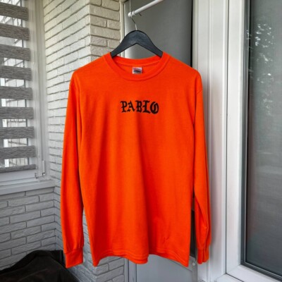 Kanye west THE LIFE OF PABLO Long Sleeve ALBUM ARTWORK SAINT PABLO TOUR 